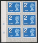 U3000  2nd Large. blue 2B  M17L cyld. D1  grid position R1  C1 SBP  s/L  DLR  U/M (MNH)