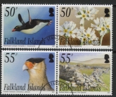 2007 Falkland Islands -  SG.1083-6  Offshore Islands 7th series Saunders Island 4 values.  used (CTO)