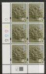 EN32  87p Oak Tree 2B   cyld. C1x5   Phos C1 Grid R2 C1 Cartor.  U/M (MNH)