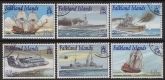 2001 Falkland Islands SG.903-8 Royal Navy Connection with Falkland Islands. set 6 vals. fine used