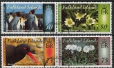 2014 Falkland Islands SG.1296-9  Colour in Nature set 4 values. fine used