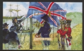 2008 Falkland Islands - MS.1111  175th Anniversary Port Louis. mini sheet.  fine used.