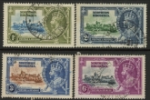 1935 Northern Rhodesia SG18-21  KGV Silver Jubilee set  of 4 values Used