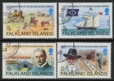 2002 Falkland Islands. SG.917-20 150th Anniversary of Falkland Islands Company.  set 4 values. fine used.