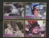2002 Falkland Islands. SG.921-4  Golden Jubilee.  set 4 values. fine used.