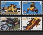 2011 Falkland Islands  SG.1185-8 70th Anniversary of Royal Air Force Search & Rescue. set 4 values. fine used.