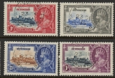 1935  St.Vincent  SG.142-5  KGV Silver Jubilee Set of 4 values Used
