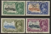 1935 Turks & Caicos SG.187-90  KGV 1935 Silver Jubilee Set of 4 values  Used