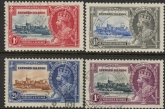 1935 Leeward Islands  SG.88-91  Silver Jubilee set 4 values Used