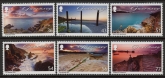 2009 Guernsey SG.1302-7 Sea Guernsey 3rd Series Set of 6 values U/M (MNH)