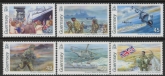 2007 Guernsey SG.1142-7 Battle of the Falklands Set of 6 values U/M (MNH)