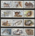 2003 Falkland Islands. SG.954-65   Birds.  set 12 values  fine used