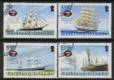 2005 Falkland Islands SG.1021-4  Maritime Heritage (1st series). set 4 values. fine used.