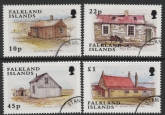 2003 Falkland Islands. SG.947-50 Shepherds'  Houses. set 4 values . fine used.