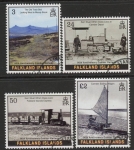 2005 Falkland Islands SG.1008-11  90th  Anniversary Camber Railway. set 4 values. fine used.