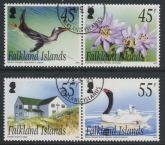 2005 Falkland Islands SG.1025-8  Offshore Islands (5th series). set 4 values. fine used.