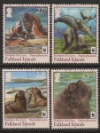 2011 Falkland Islands SG.1194-7 Endangered Species - Southern Sea Lion set 4 values. fine used.