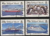 1993 Falkland Islands.  SG.687-90  Tourism. set 4 values. fine used. (CTO)
