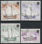 1998 Falkland Islands  SG.819-22 Local Vessels.  set 4 values. fine used.