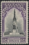 1933 Falkland Islands - SG.135  2/6d black & violet U/M (MNH)