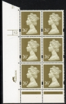 Y1692 (U302)  26p 2B Gold.  Harrison Cyl.13 no dot. phos 45 blue fluor. .U/M (MNH)