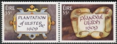 2009 Ireland SG.1977-8 400th Anniv Plantation of Ulster U/M (MNH)