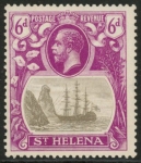 1927 St. Helena SG.104 6d grey & bright purple Unmounted Minrt