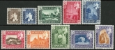 1954 Aden-Seiyen SG.29-38 Set of 10 values U/M (MNH)