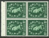 SB68a Crowns 4x1½d,   wmk. s/ways right perf AP ( good perfs). U/M (MNH)
