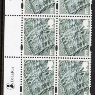 NI96  'E' Linen Cyld. D1b D1b   phos. D1b   printed by DLR U/M (MNH)