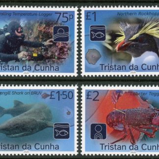 2026 Tristan Da Cunha SG.TBA  Blue Belt Programme. set 4 values. U/M (MNH).