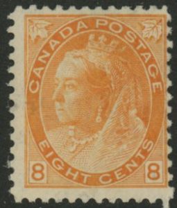 1898 Canada SG.161 8c orange-yellow. U/M (MNH)