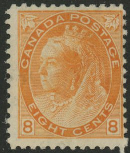 1898 Canada SG.161 8c orange-yellow. U/M (MNH)
