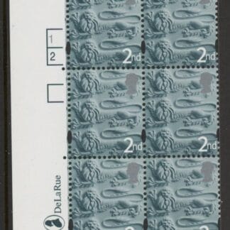 EN1  2nd Lions CB    cyld. 1 no dot 2 no dot Phos 50 DLR U/M (MNH)