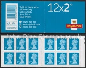 ME7 12 x 2nd SG.U3013 M16L MTIL.'New Font' SBP all lines upright.