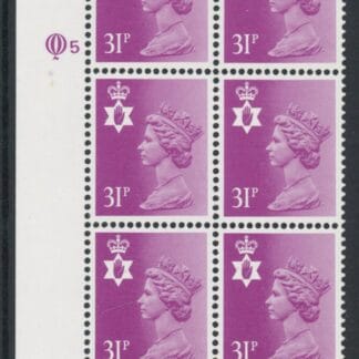 NI64a Northern Ireland  31p  phos.  Type 2   Cyld. Q5  Questa U/M (MNH)