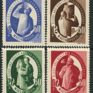 1947 Hungary SG.1005-8 Welfare Organisation Set of 4 values mounted mint