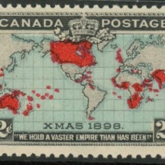 1898 Canada SG.167 Imperial Penny Postage. 2c Greenish-blue U/M (MNH)