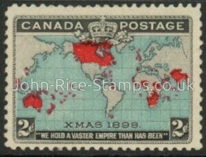 1898 Canada SG.168 Imperial Penny Postage. 2c blue U/M (MNH)