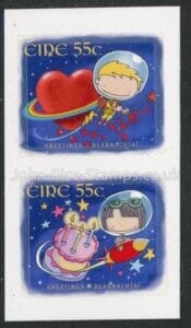 2010 Ireland SG.1991-2 Greetings Stamps Set of 2 values S/A