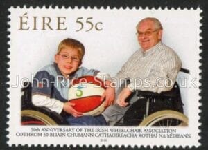 2010 Ireland SG.2025 50th Anniversary of the Irish Wheelchair Association U/M (MNH)