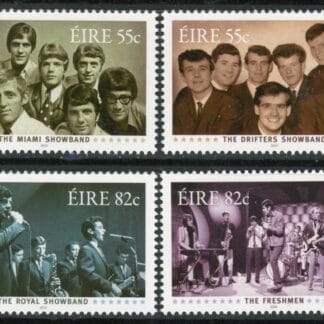 2010 Ireland SG.2034-7 Legendary Showbands Set of 4 values U/M (MNH)
