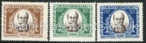 1924 Hungary SG.449-51 Birth Centenary of Jokai Set of 3 values mounted mint