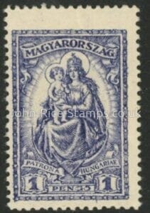 1926 Hungary SG.476 Madonna with Child 1p violet U/M (MNH)
