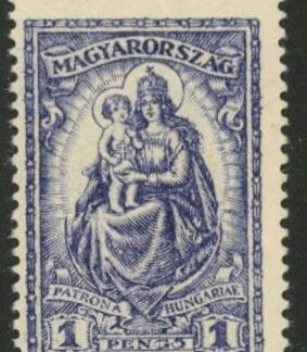 1926 Hungary SG.476 Madonna with Child 1p violet U/M (MNH)