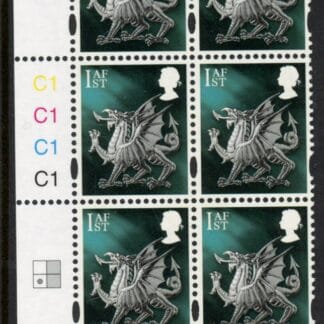 W150  1st  2B  Dragon  Cartor  cylinder C1x4 R2 C1. U/M (MNH)