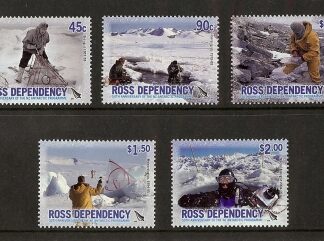 2006 Ross Dependency. SG.99-103  50th Anniv. New Zealand Antarctic Programme. set 5 values U/M(MNH)