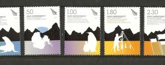 2009 Ross Dependency 50th Anniv. Antarctic Treaty SG.115/119  u/m (MNH)