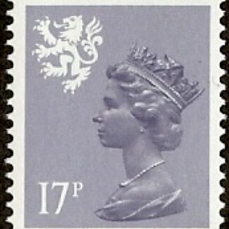 S43  17p phos.   grey blue Type I  Litho Waddington U/M (MNH)