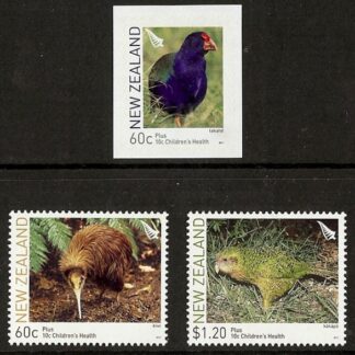 2011  SG.3304-5 & SG.3307 Flightless Birds set 3 values U/M (MNH)